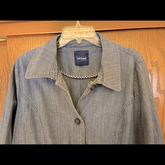 Vintage Basic Editions 1X Denim Jacket - Picture 3 of 4